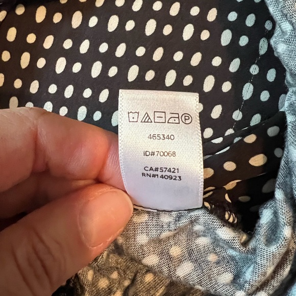 Loft Mix Media Blouse - Picture 5 of 5